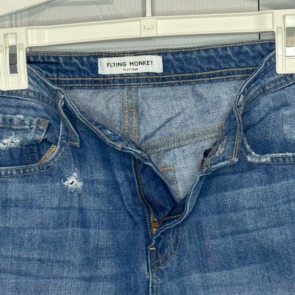 Flying Monkey Women’s Distressed Denim Jeans
